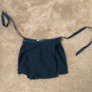 Green ballet skirt